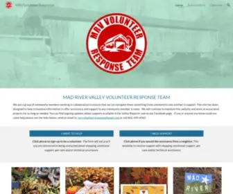 MRvvolunteerresponse.org(MRVVolunteerResponse) Screenshot