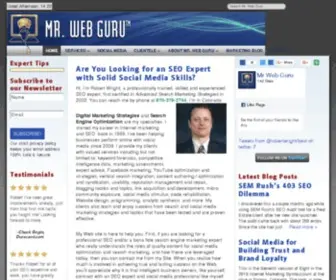 Mrwebguru.com(Mr Web Guru) Screenshot