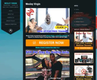 Mrwesleyvirgin.com(Wesley Virgin) Screenshot