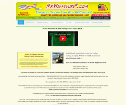 Mrwiffelure.com(Everybody Catches Fish With MrWiffelure) Screenshot