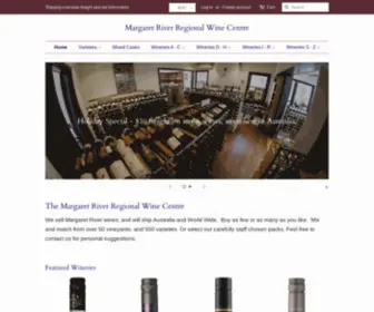 Mrwines.com(Margaret River Regional Wine Centre) Screenshot