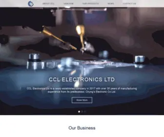 MRYSD.com(CCL Electronics Ltd) Screenshot