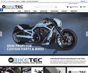 MS-Biketec.de(#IndexMetaKeywordsStandard#) Screenshot