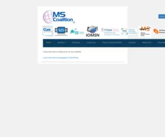 MS-Coalition.org(Multiple Sclerosis Coalition) Screenshot