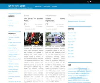 MS-Devices.com(Get informations about News Device and more in this website) Screenshot