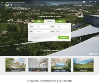 MS-Immo.com(Plus de 40 années d’expérience dans l’immobilier) Screenshot