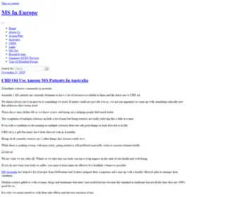 MS-IN-Europe.org(MS IN Europe) Screenshot