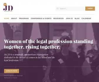 MS-JD.org(Women lawyer blog) Screenshot