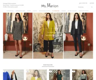 MS-Marion.com(Marque) Screenshot