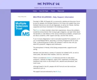 MS-People.com(MS People UK) Screenshot