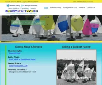 MS-PYC.com(Midwest Sailing & Portage Yacht Club) Screenshot