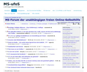 MS-Ufos.org(Forum der MS) Screenshot