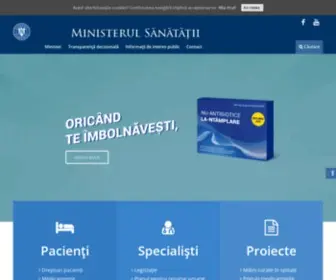 MS.ro(Ministerul Sănătății) Screenshot