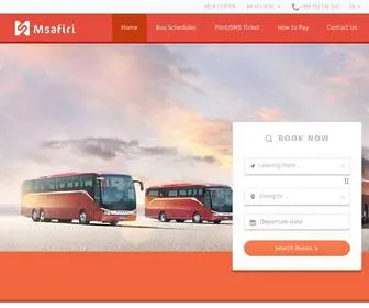 Msafiri.co.tz(Online Bus Ticket Booking) Screenshot