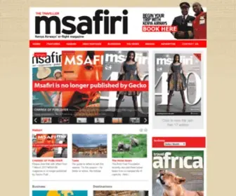 Msafirimag.com(MSafiri) Screenshot