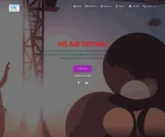 Msairsystems.com(M S Air Systems) Screenshot