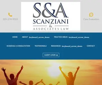 Msalaw.com(Scanziani & Associates) Screenshot