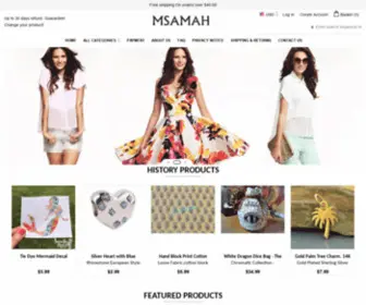 Msamah.com(Online store) Screenshot