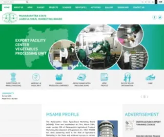 Msamb.com(Maharashtra State Agricultur Marketing Board) Screenshot