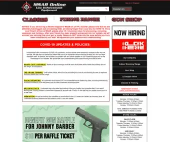 Msar.com(MSAR (Maryland Small Arms Range)) Screenshot
