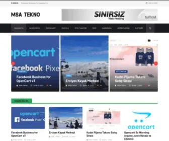 Msatekno.com(MSA TEKNO) Screenshot