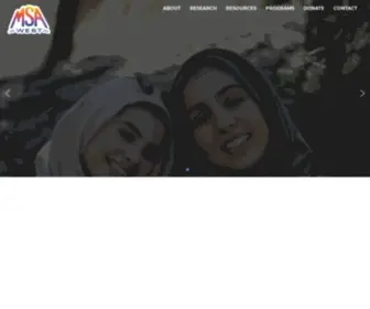 Msawest.org(MSA WEST) Screenshot