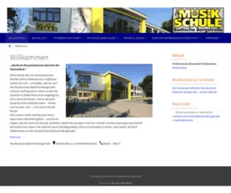 MSBB.de(Musikschule) Screenshot