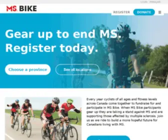 Msbike.ca(MS Bike) Screenshot