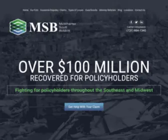 MSB.law(If your insurance claim) Screenshot