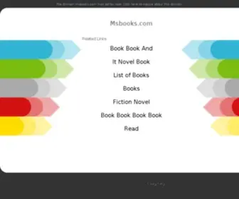 Msbooks.com(Textbooks) Screenshot