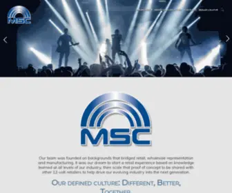 MSC-America.com(MSC America) Screenshot