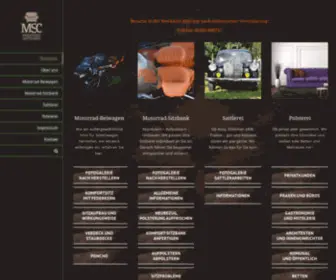 MSC-Comfort.de(MSC-Sattlerei) Screenshot