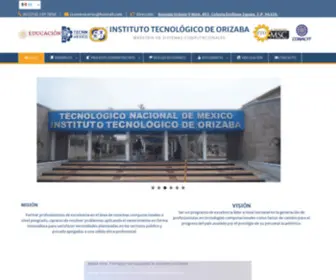 MSC-Itorizaba.mx(INSTITUTO TECNOLÓGICO DE ORIZABA) Screenshot