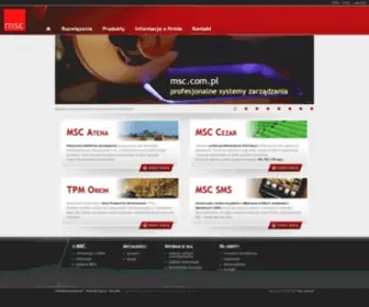 MSC.com.pl(Przemysł) Screenshot