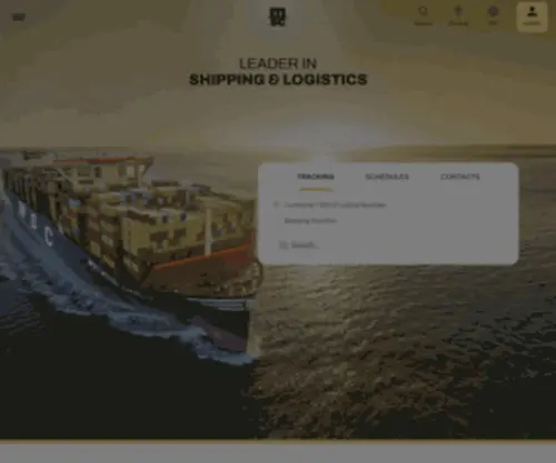 MSC.com(MSC is a world leader in global container shipping and a company) Screenshot