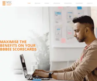 MSccorporateacademy.co.za(MSC Corporate Academy) Screenshot