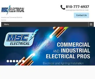 Mscelectrical.com(MSC Electrical) Screenshot