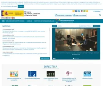 MSC.es(Ministerio de Sanidad) Screenshot