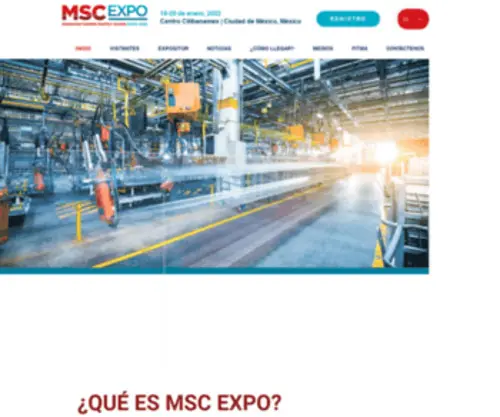 Mscexpo.com(HOME) Screenshot