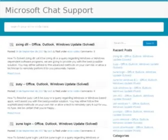 MSchatsupport.com(MSchatsupport) Screenshot