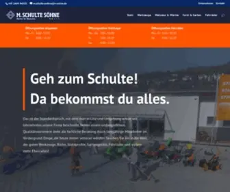 MSchultesoehne.com(Stahl) Screenshot