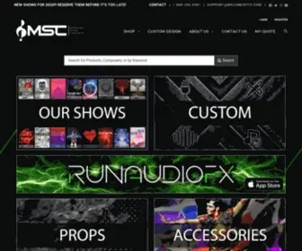 Msconcepts.com(Marching Show Concepts & Center X Productions) Screenshot