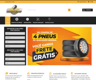 MSCpneus.com.br(Compra e Venda de Pneus Continental) Screenshot