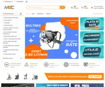 MSC.ro(Magazinul de utilaje profesionale pentru constructii) Screenshot