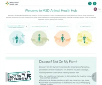MSD-Animal-Health-Hub.co.uk(MSD Animal Health HUB) Screenshot