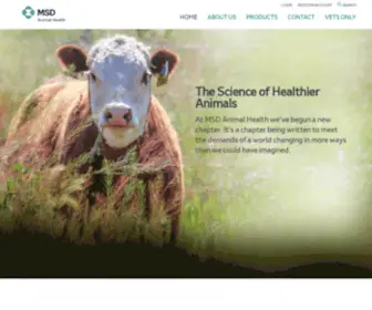 MSD-Animal-Health.co.il(MSD Animal Health Israel) Screenshot