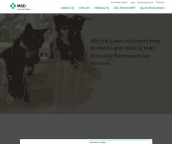 MSD-Animal-Health.co.in(MSD Animal Health India) Screenshot