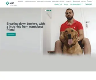 MSD-Animal-Health.com(Msd animal health) Screenshot