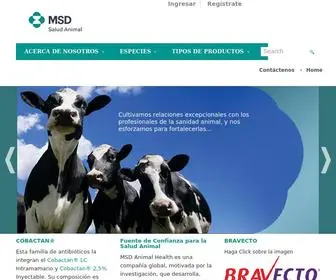 MSD-Salud-Animal.cl(MSD Salud Animal Chile) Screenshot