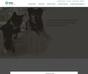 MSD-Salud-Animal.mx(México) Screenshot